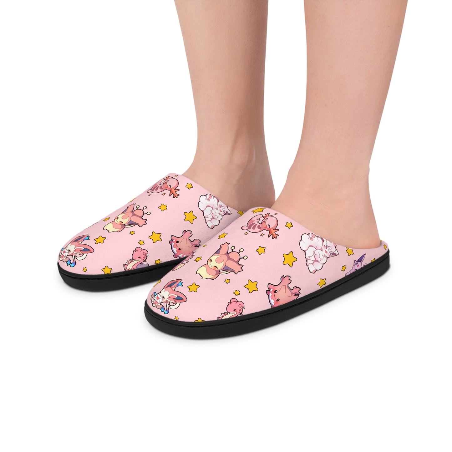 Pink Poke Slippers
