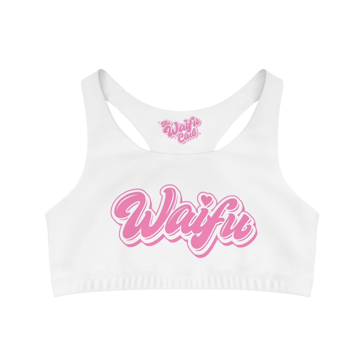 Waifu Sports Bra - White
